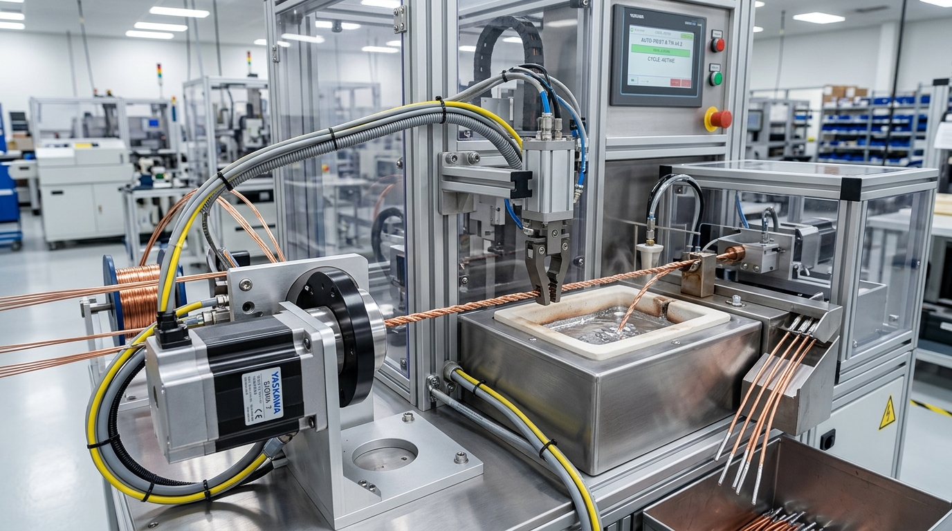 Choosing the Right Automatic Wire Twisting and Tinning Machine