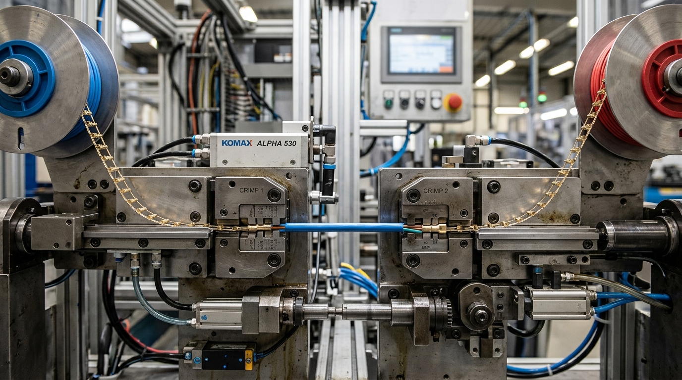 How Double End Wire Crimping Machines Ensure Consistent Quality