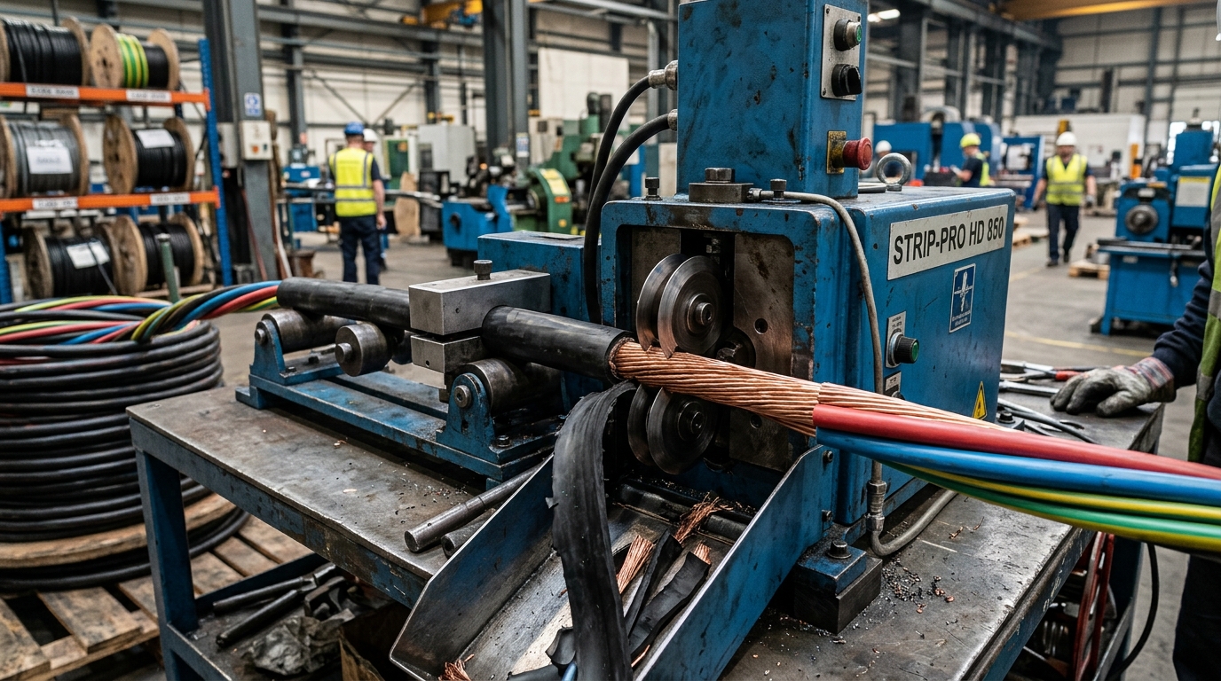 Industrial Wire Stripper Machines: Features, Benefits and Applications