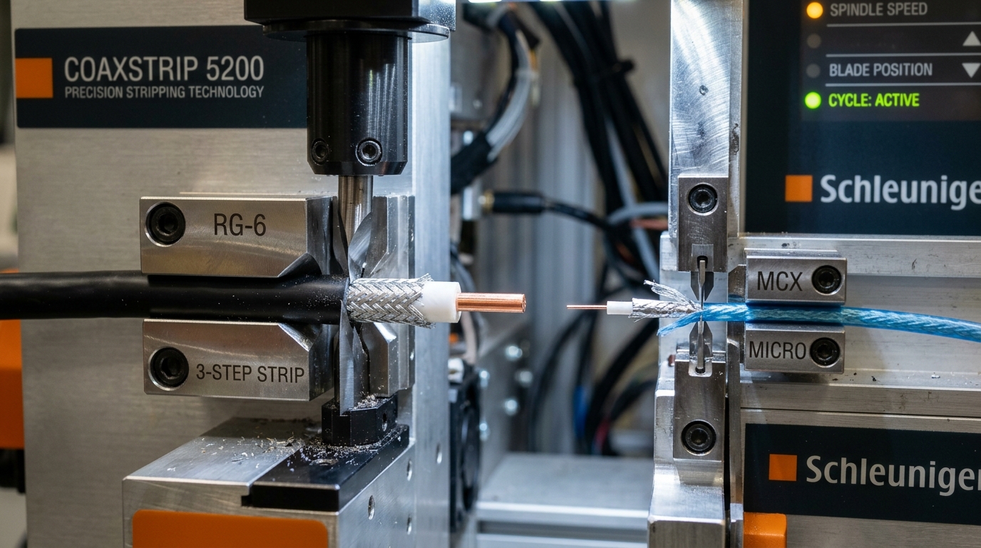 Advantages of Using a Precision Coaxial Cable Stripper